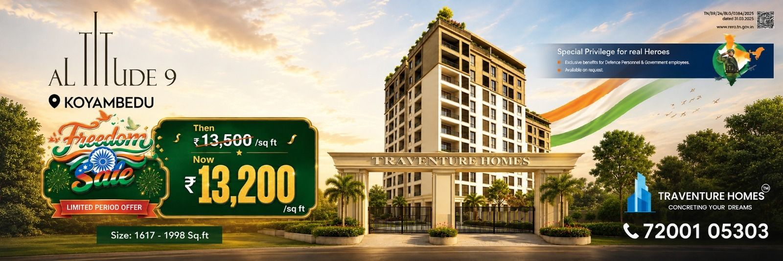 Traventure Homes Special Offer